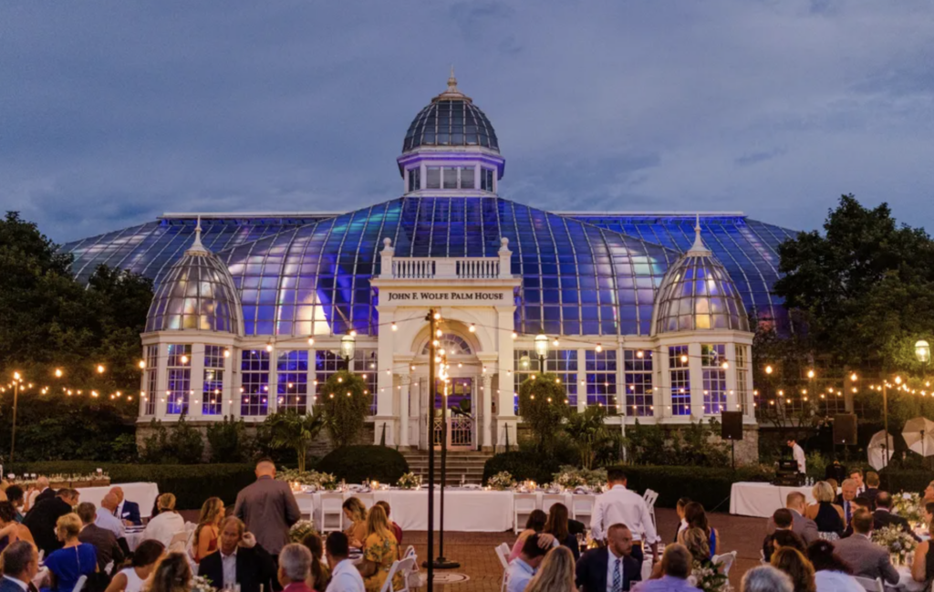 Midwest botanical wedding venues ohio 